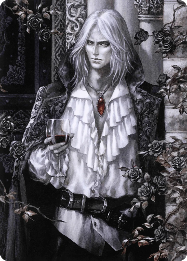 Sorin the Mirthless · Crimson Vow Art Series