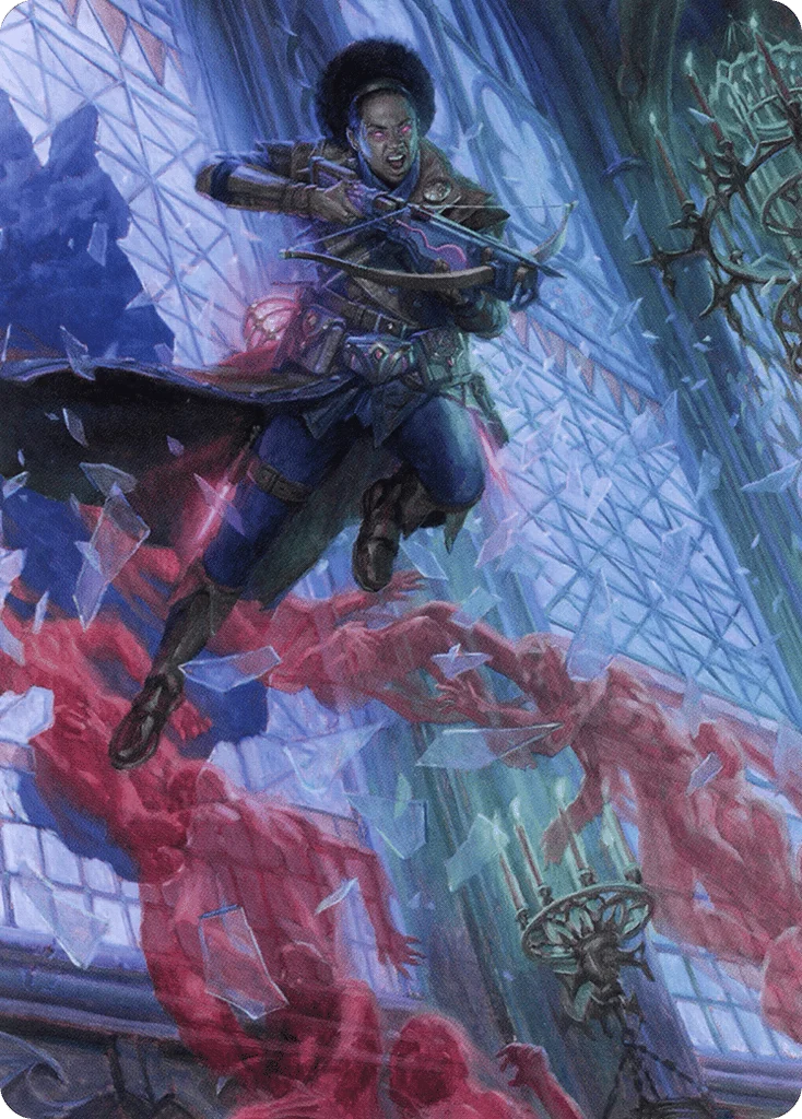 Kaya, Geist Hunter · Crimson Vow Art Series