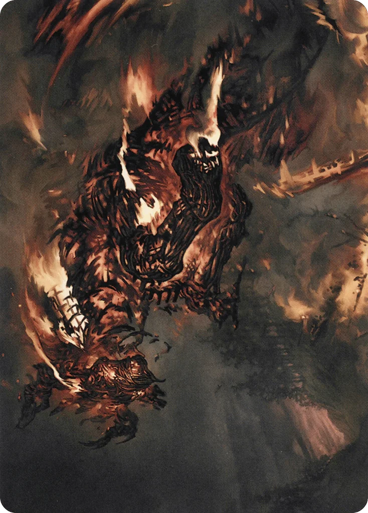 Pyre Spawn · Crimson Vow Art Series