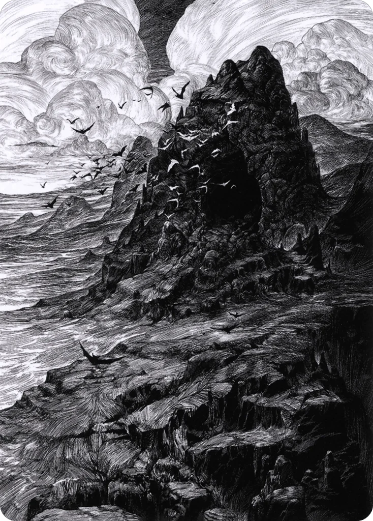 Mountain · Crimson Vow Art Series