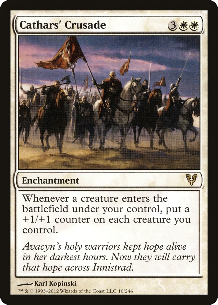 Cathars' Crusade · Avacyn Restored
