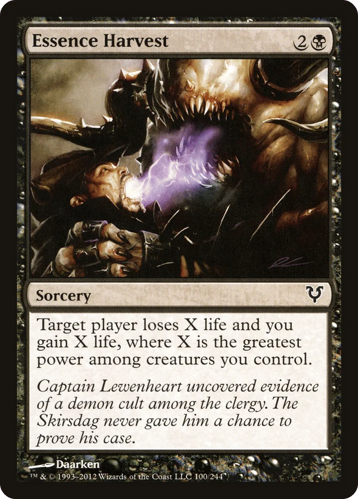 Essence Harvest · Avacyn Restored