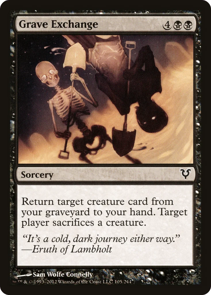 Grave Exchange · Avacyn Restored