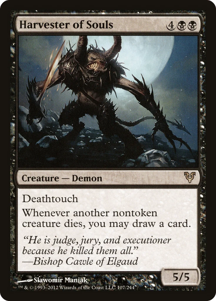 Harvester of Souls · Avacyn Restored