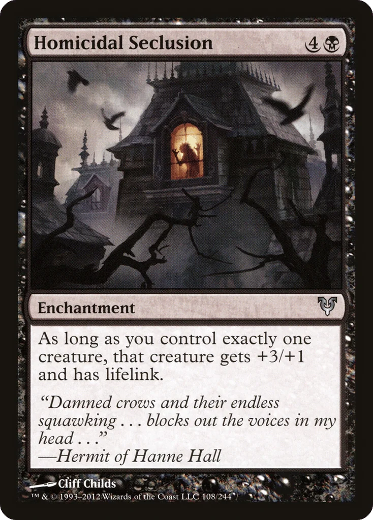 Homicidal Seclusion · Avacyn Restored