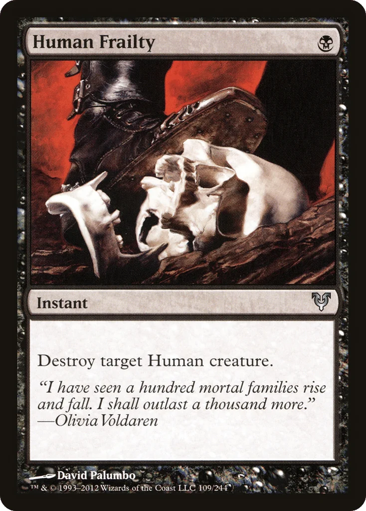 Human Frailty · Avacyn Restored