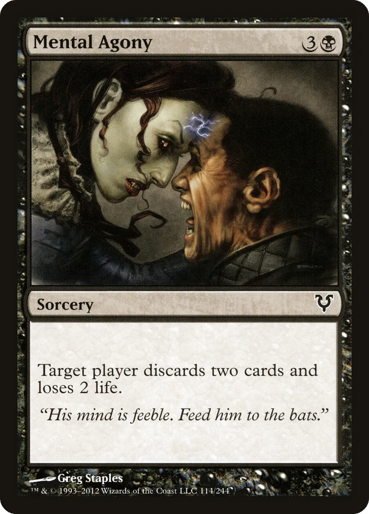 Mental Agony · Avacyn Restored
