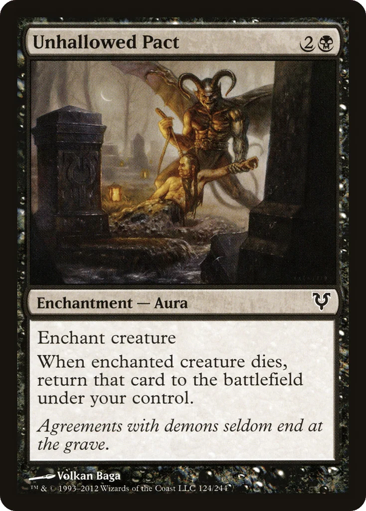 Unhallowed Pact · Avacyn Restored
