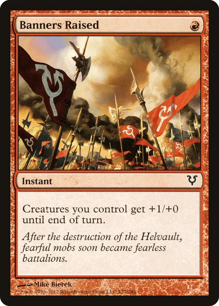 Banners Raised · Avacyn Restored