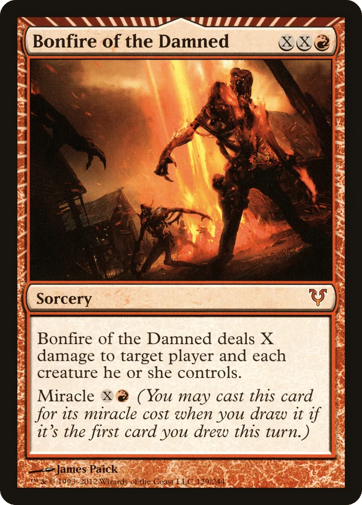 Bonfire of the Damned · Avacyn Restored