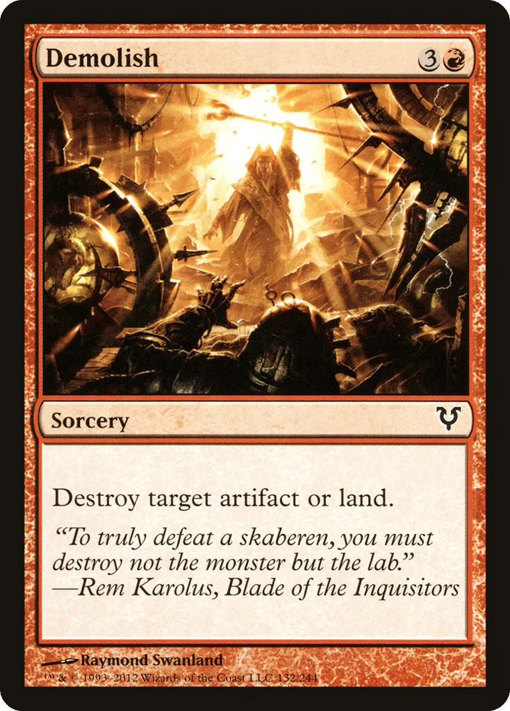 Demolish · Avacyn Restored