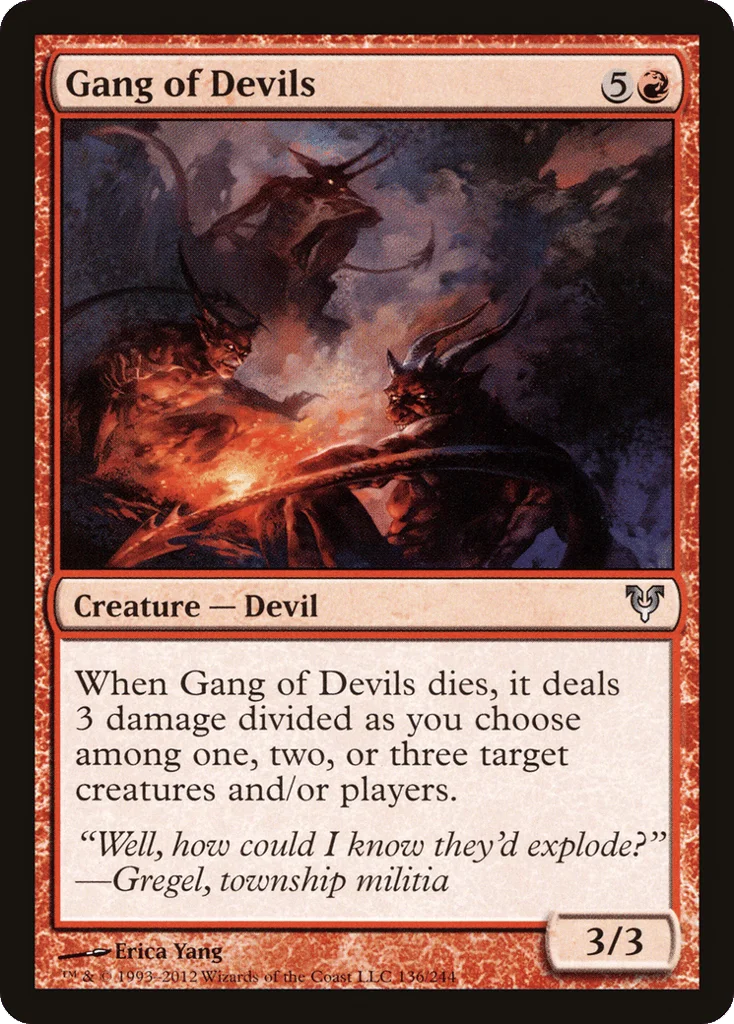 Gang of Devils · Avacyn Restored