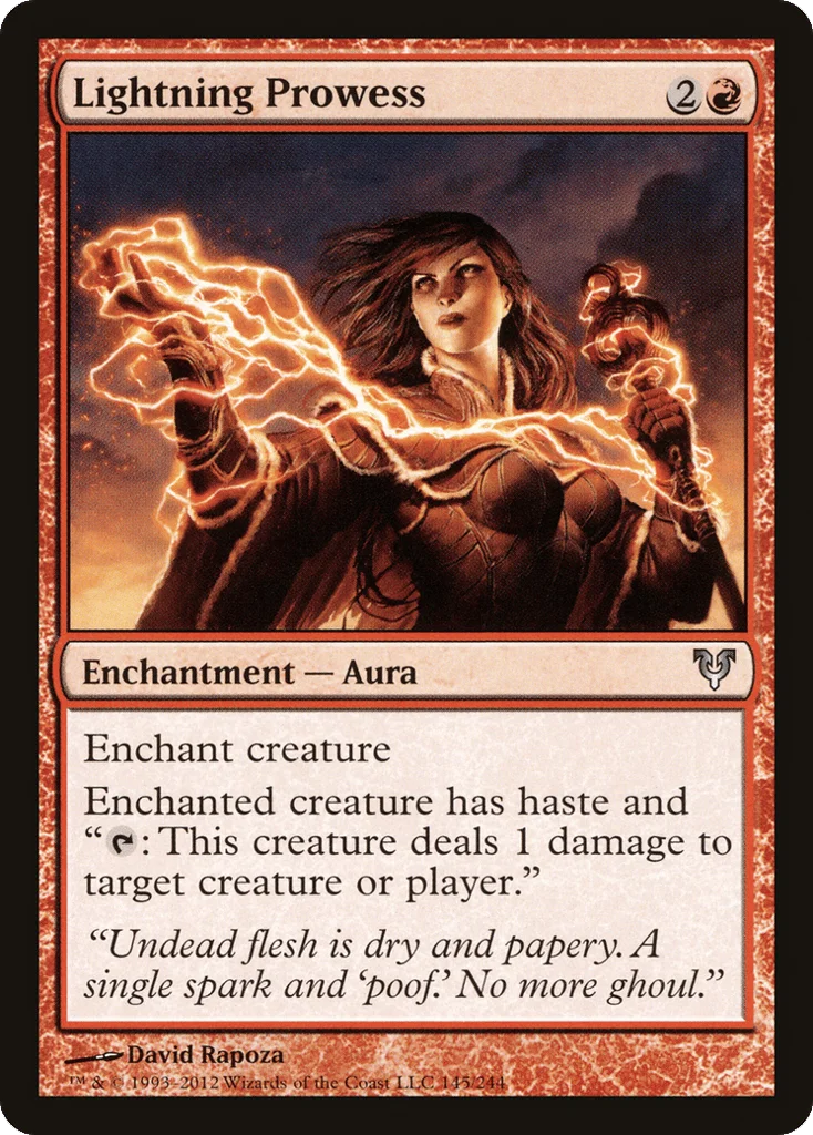 Lightning Prowess · Avacyn Restored