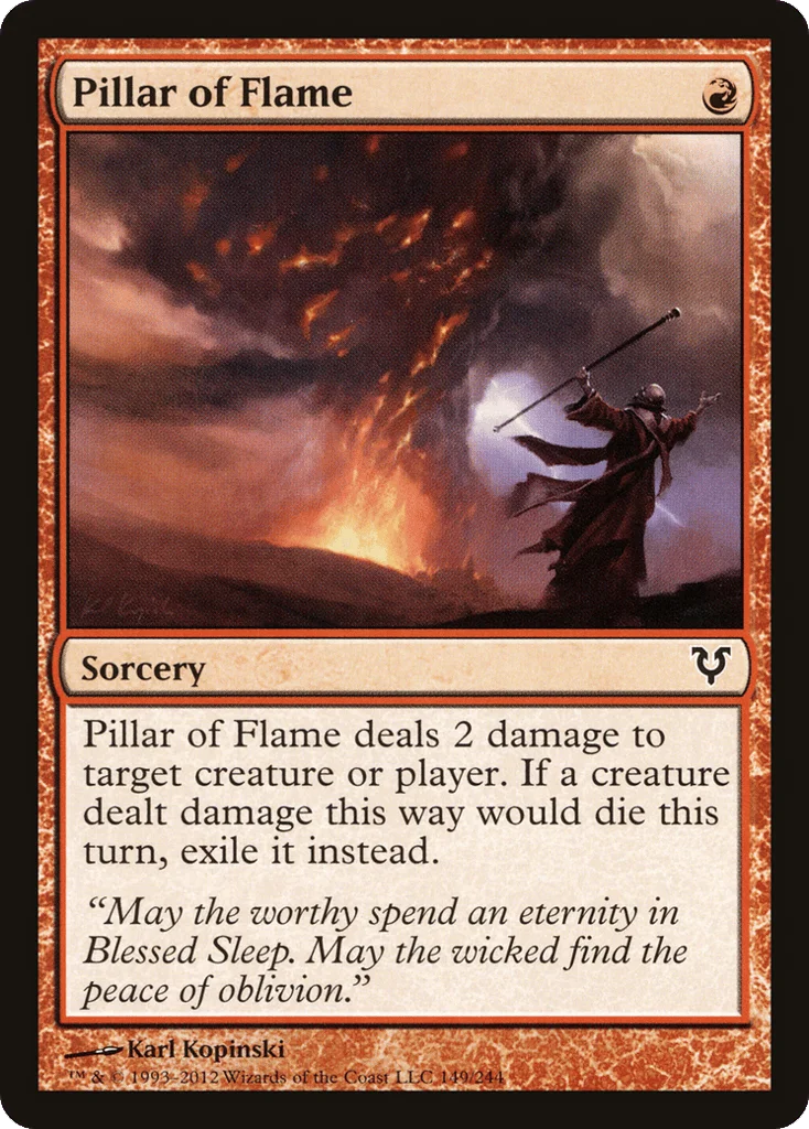 Pillar of Flame · Avacyn Restored