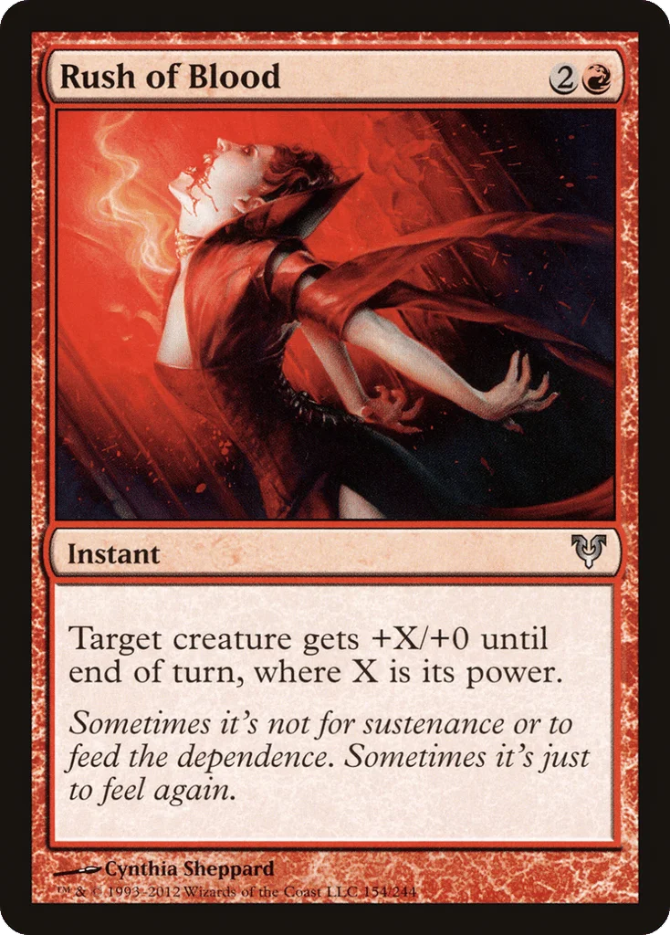 Rush of Blood · Avacyn Restored