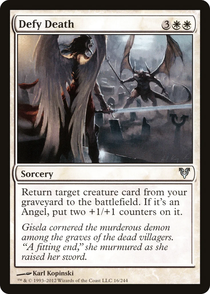 Defy Death · Avacyn Restored