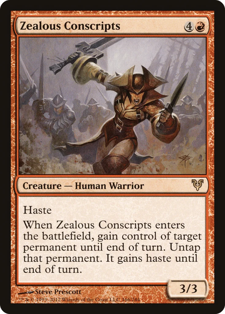 Zealous Conscripts · Avacyn Restored