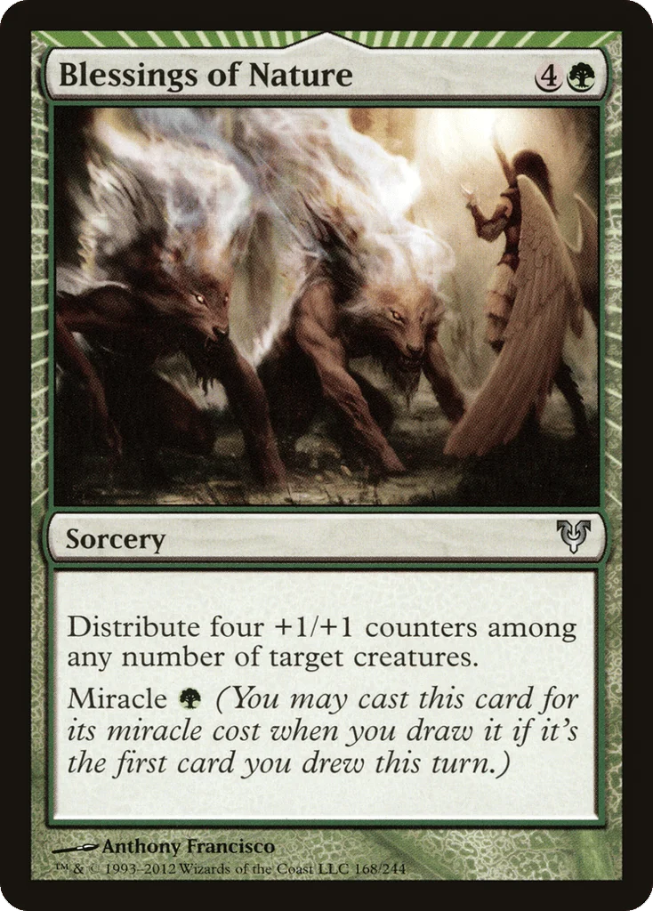 Blessings of Nature · Avacyn Restored