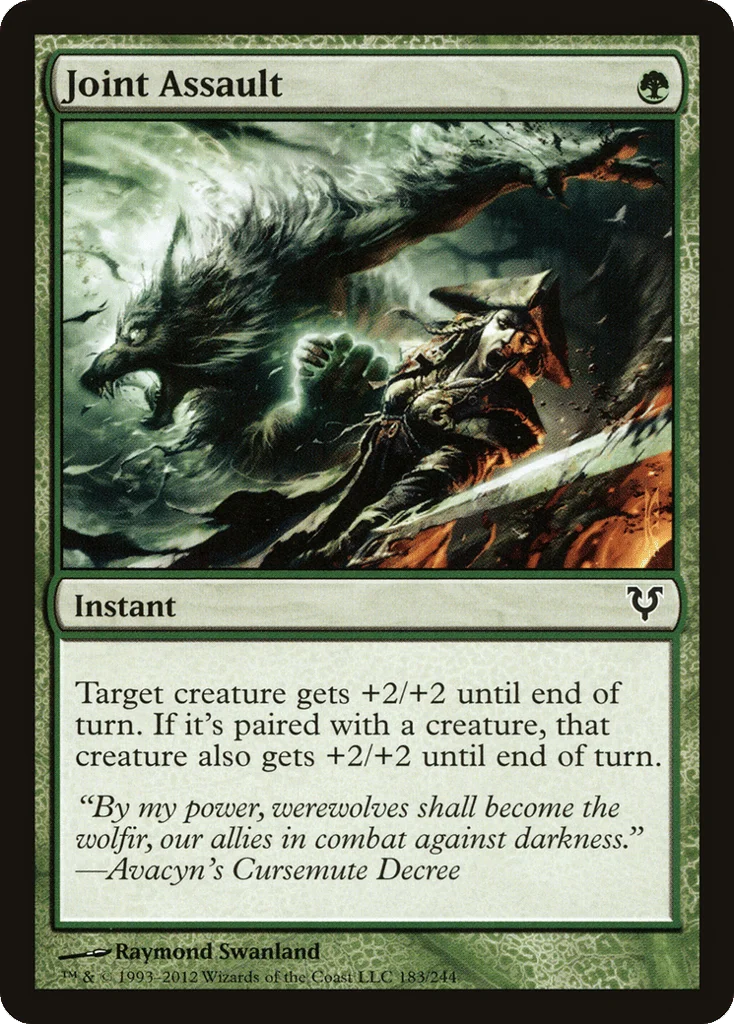 Joint Assault · Avacyn Restored
