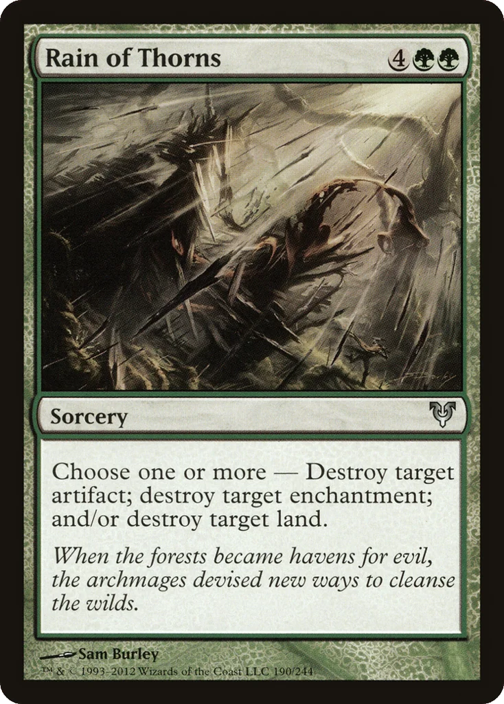 Rain of Thorns · Avacyn Restored