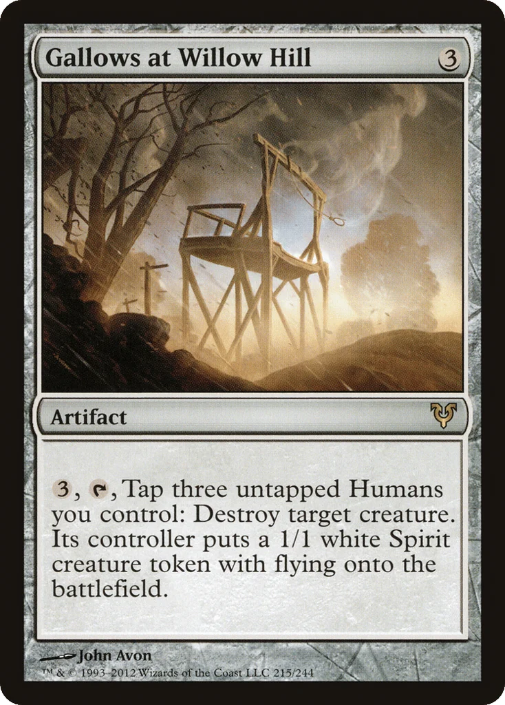 Gallows at Willow Hill · Avacyn Restored