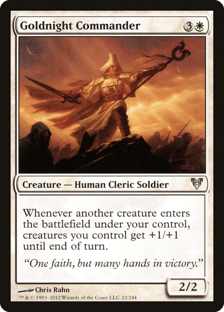 Goldnight Commander · Avacyn Restored