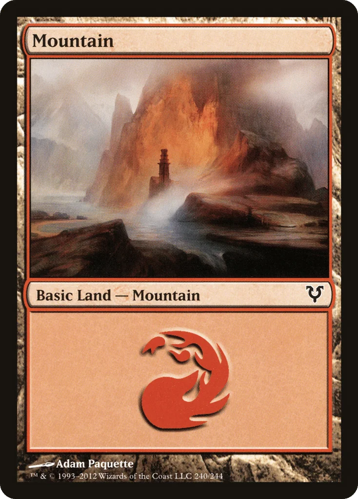Mountain · Avacyn Restored