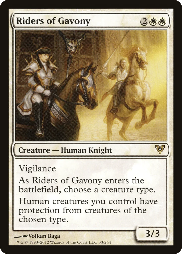 Riders of Gavony · Avacyn Restored