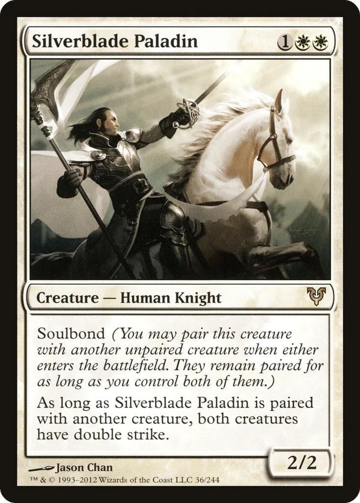 Silverblade Paladin · Avacyn Restored
