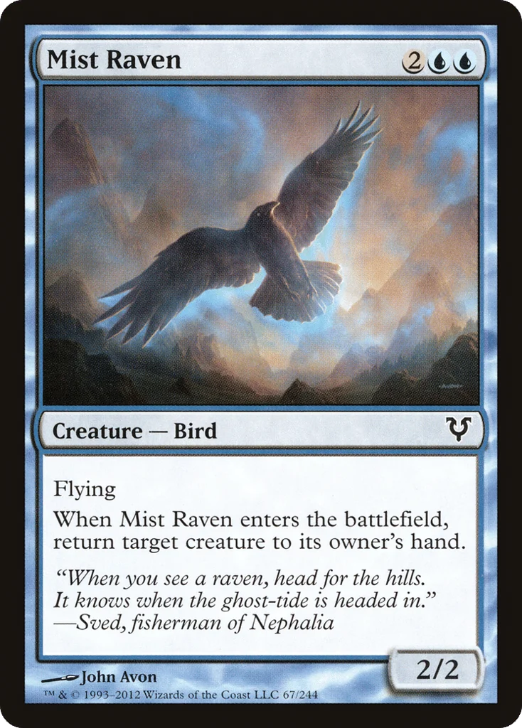 Mist Raven · Avacyn Restored
