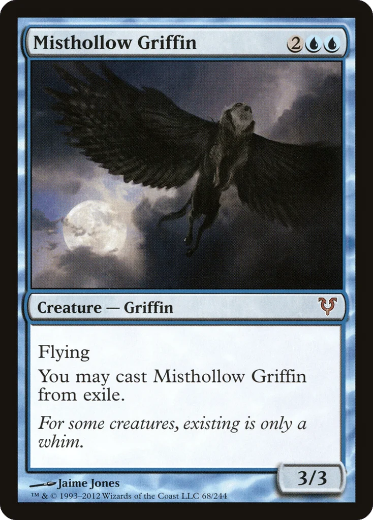 Misthollow Griffin · Avacyn Restored