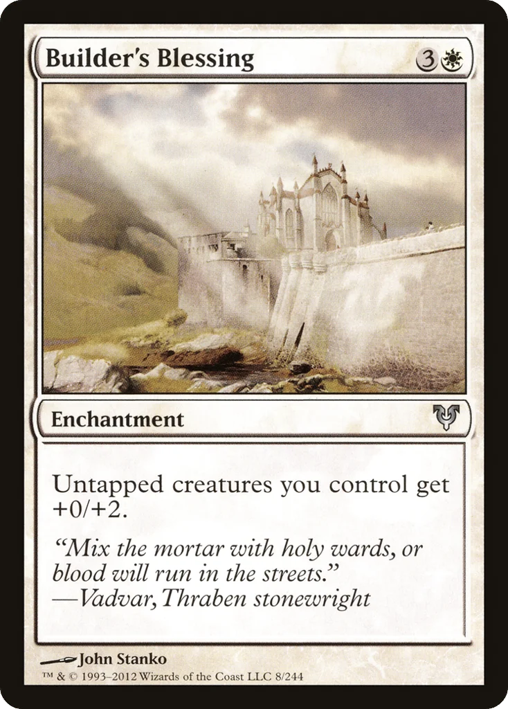 Builder's Blessing · Avacyn Restored