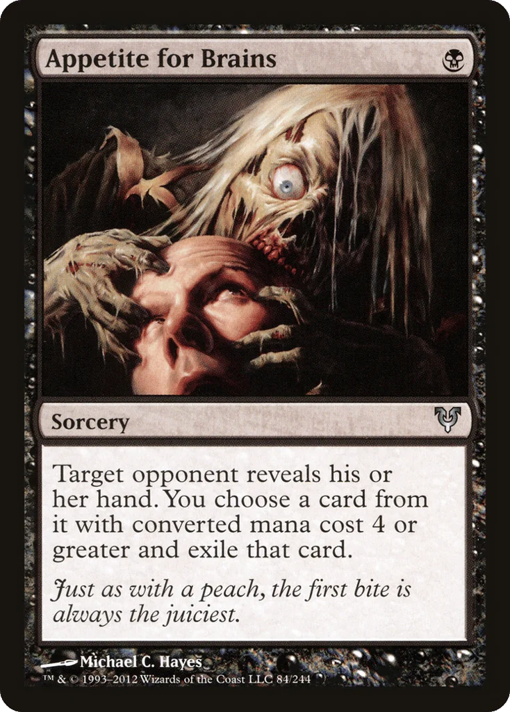 Appetite for Brains · Avacyn Restored