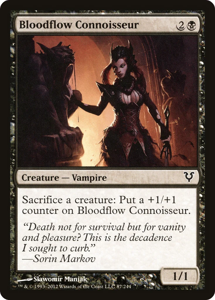 Bloodflow Connoisseur · Avacyn Restored
