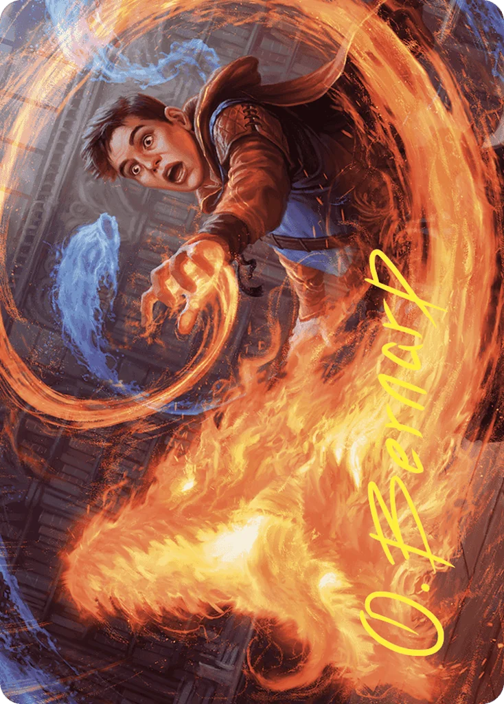 Frantic Firebolt · Wilds of Eldraine Art Series