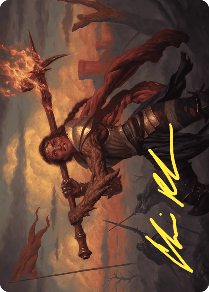 Imodane, the Pyrohammer · Wilds of Eldraine Art Series