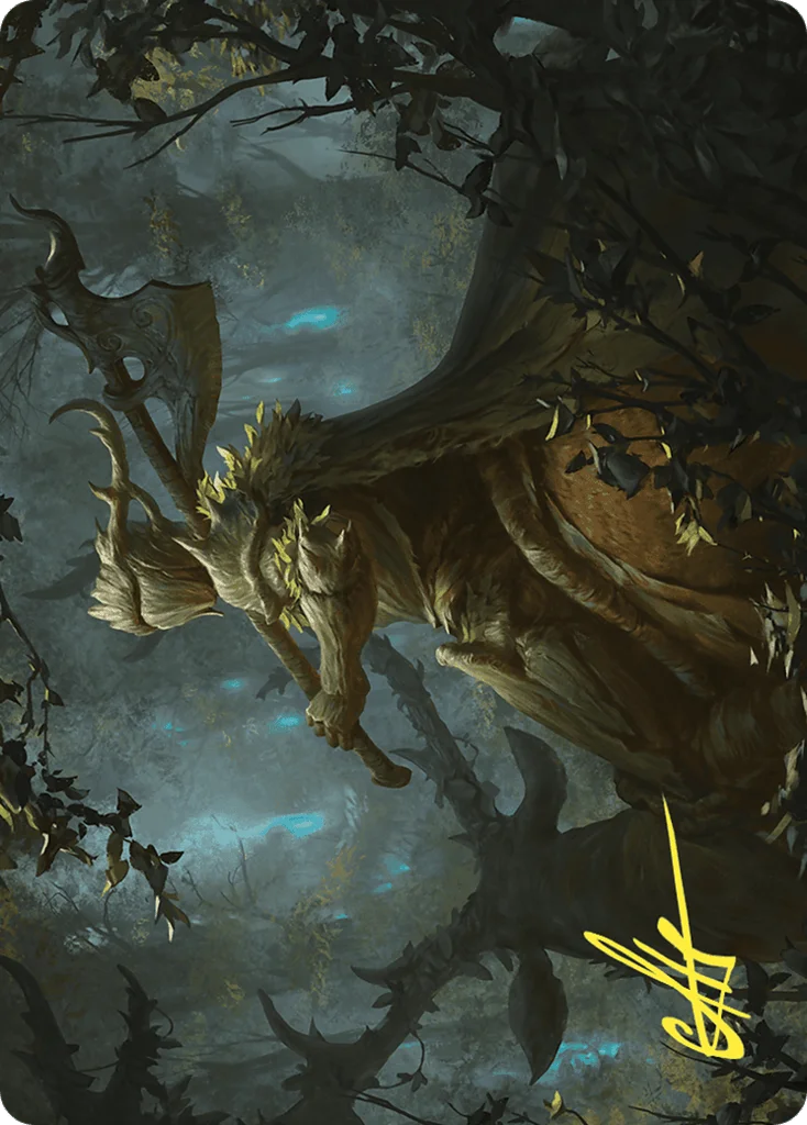 Verdant Outrider · Wilds of Eldraine Art Series