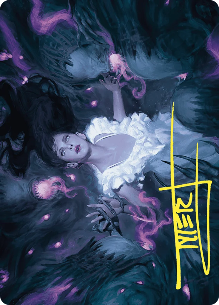 Neva, Stalked by Nightmares · Wilds of Eldraine Art Series