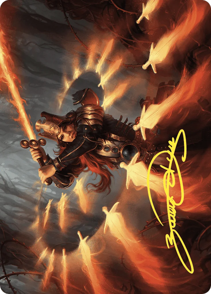 Heartflame Duelist · Wilds of Eldraine Art Series