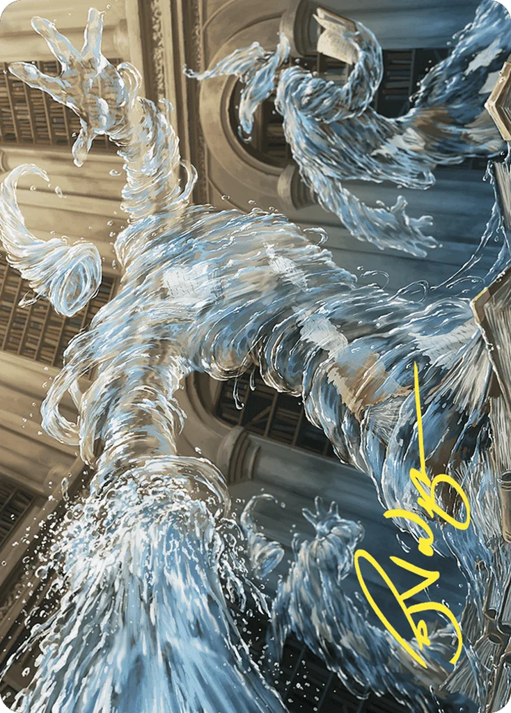 Splashy Spellcaster · Wilds of Eldraine Art Series