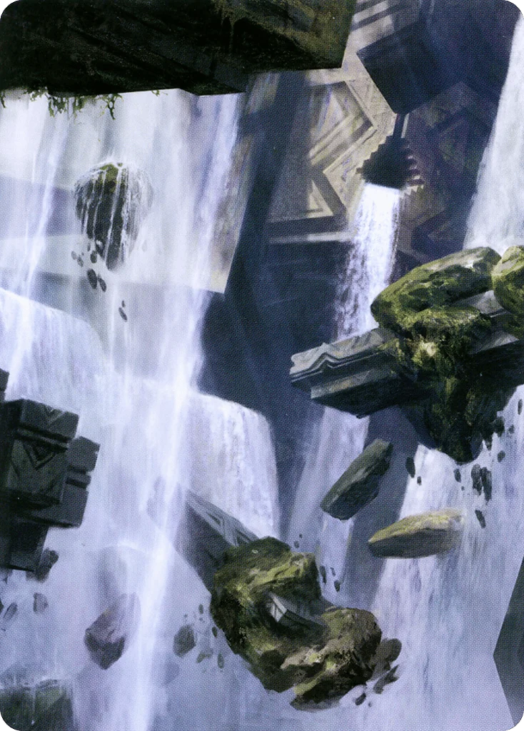 Island · Zendikar Rising Art Series