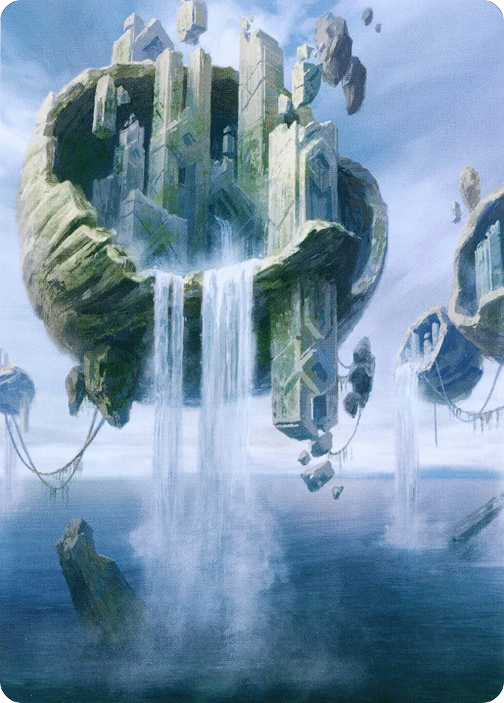 Island · Zendikar Rising Art Series