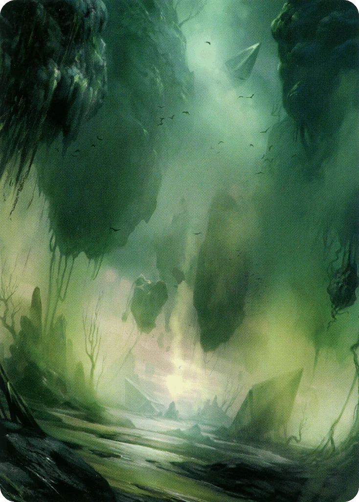 Swamp · Zendikar Rising Art Series