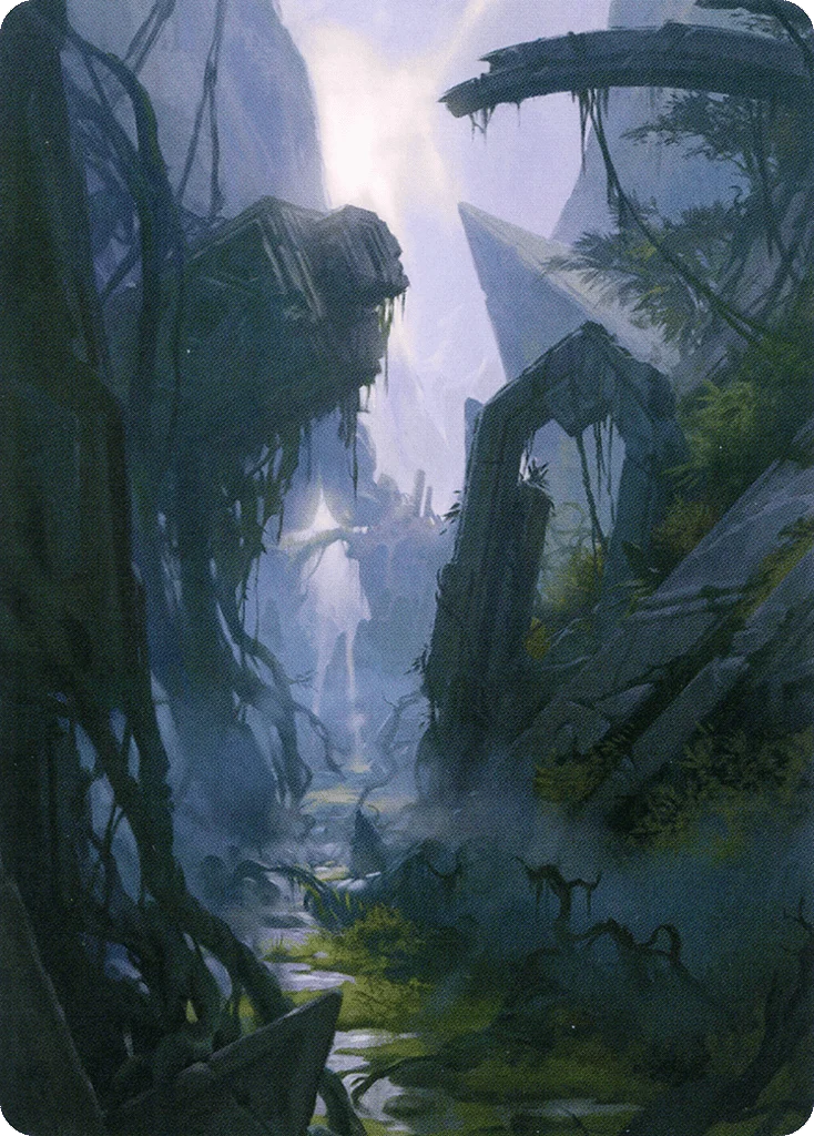 Swamp · Zendikar Rising Art Series