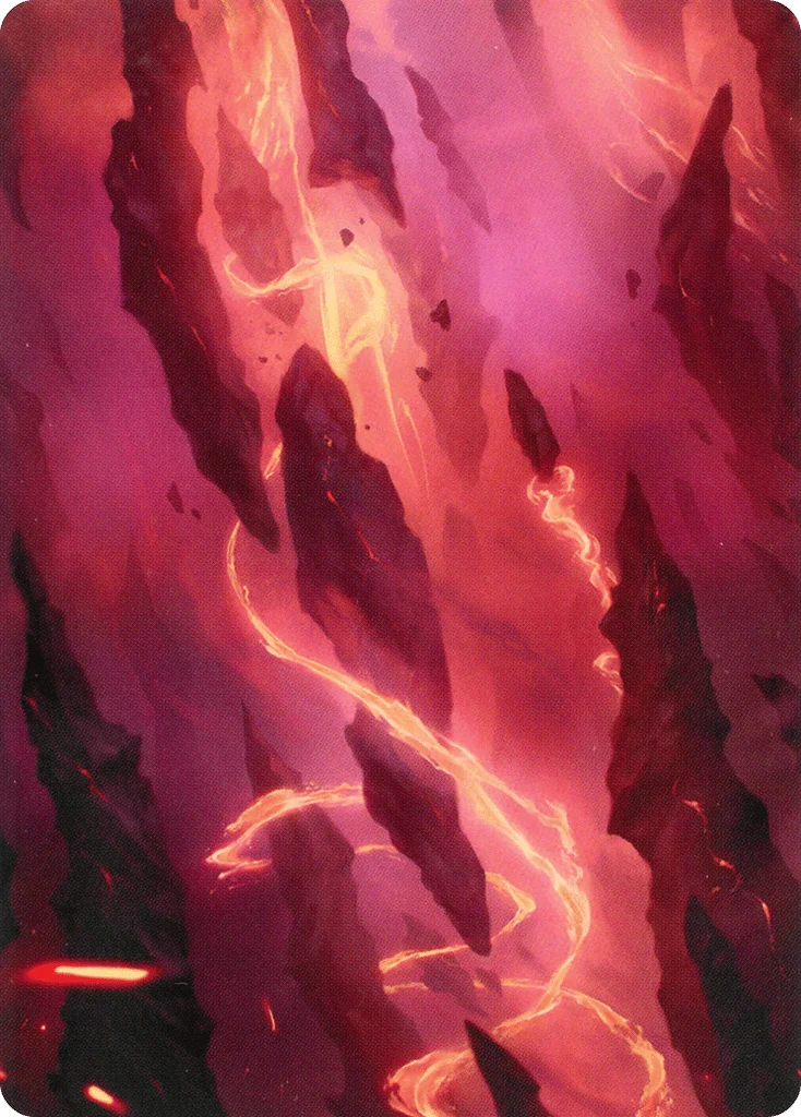 Mountain · Zendikar Rising Art Series