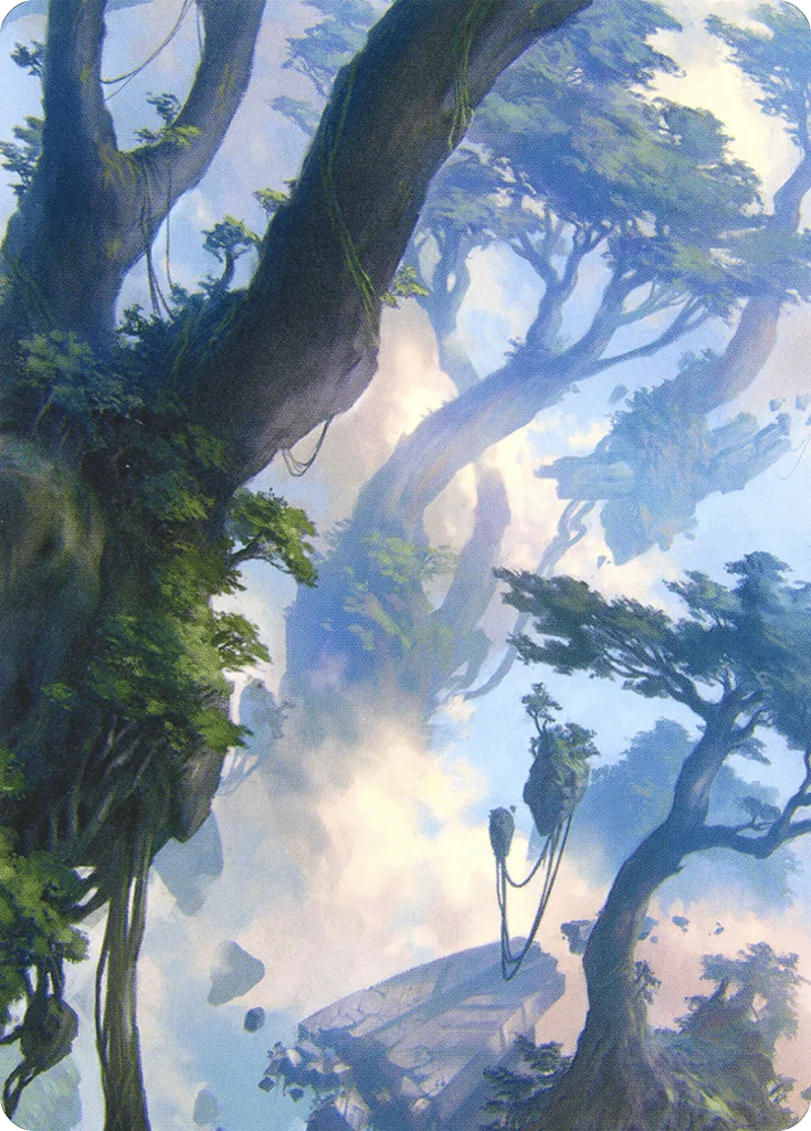 Forest · Zendikar Rising Art Series