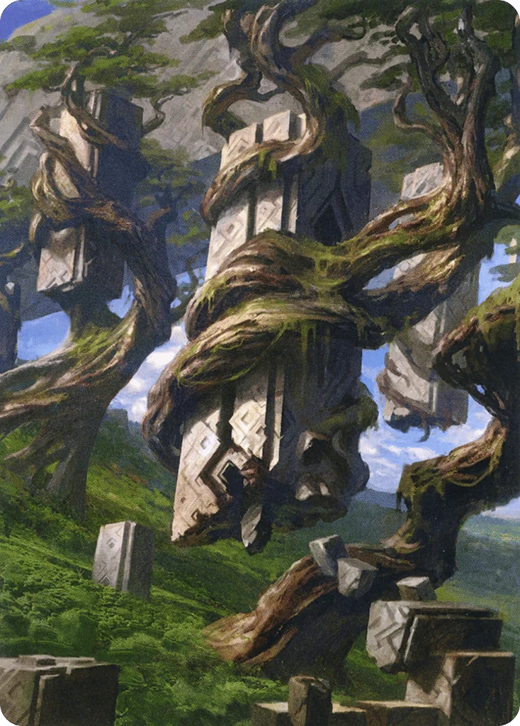 Forest · Zendikar Rising Art Series