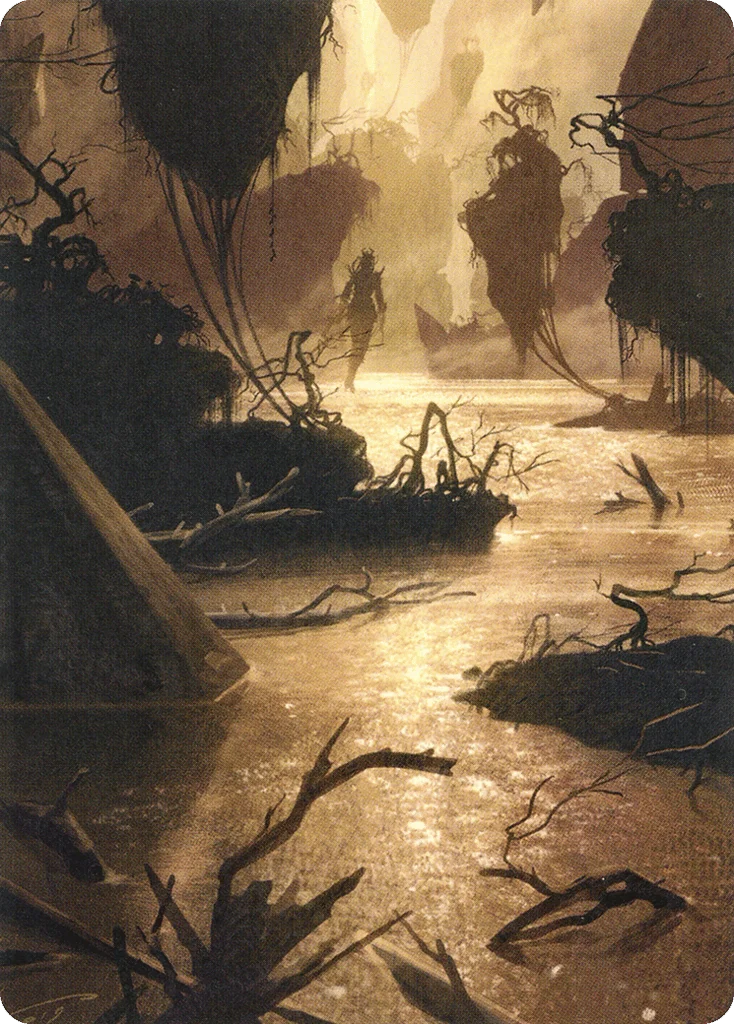 Murkwater Pathway · Zendikar Rising Art Series