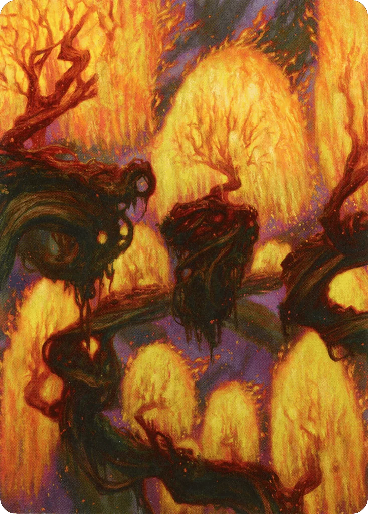 Grove of the Burnwillows · Zendikar Rising Art Series