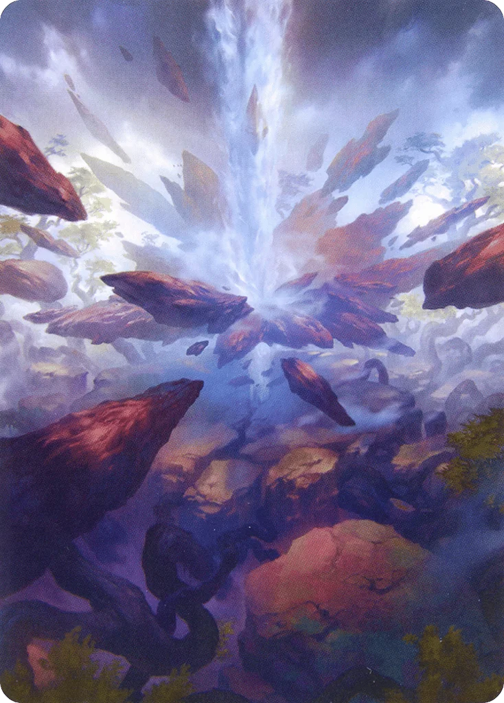 Prismatic Vista · Zendikar Rising Art Series